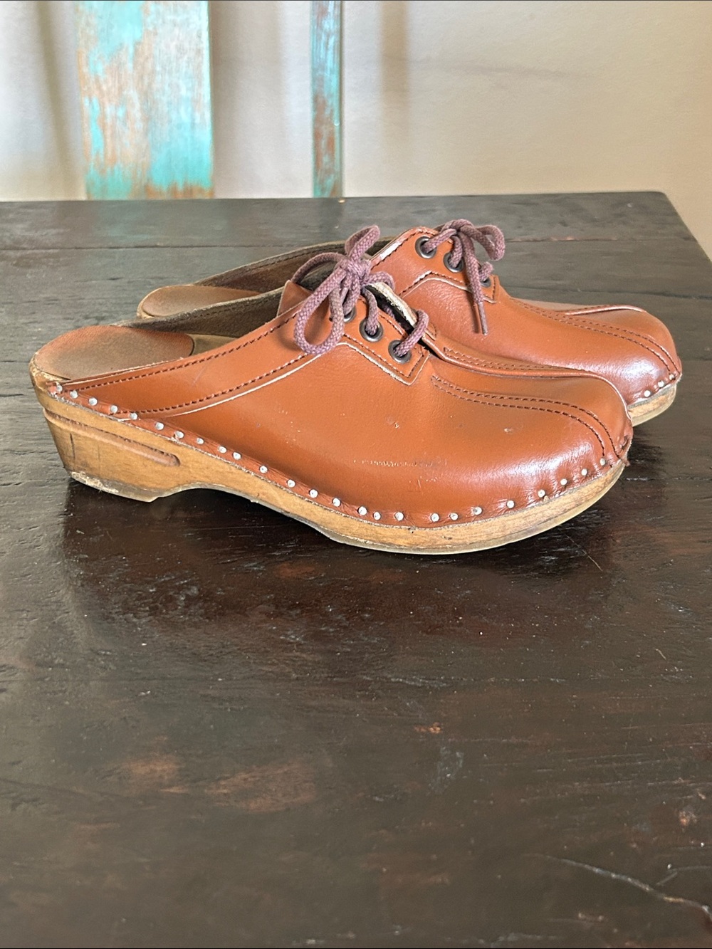 Vintage Bastad Original Swedish Clogs